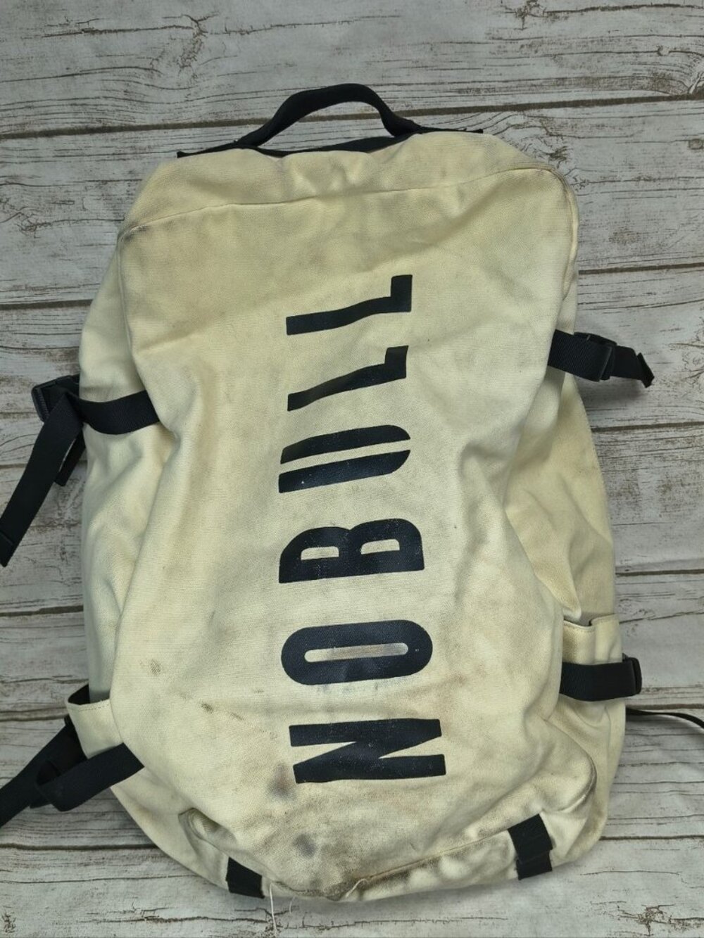 NOBULL Waxed Canvas Duffleback Backpack